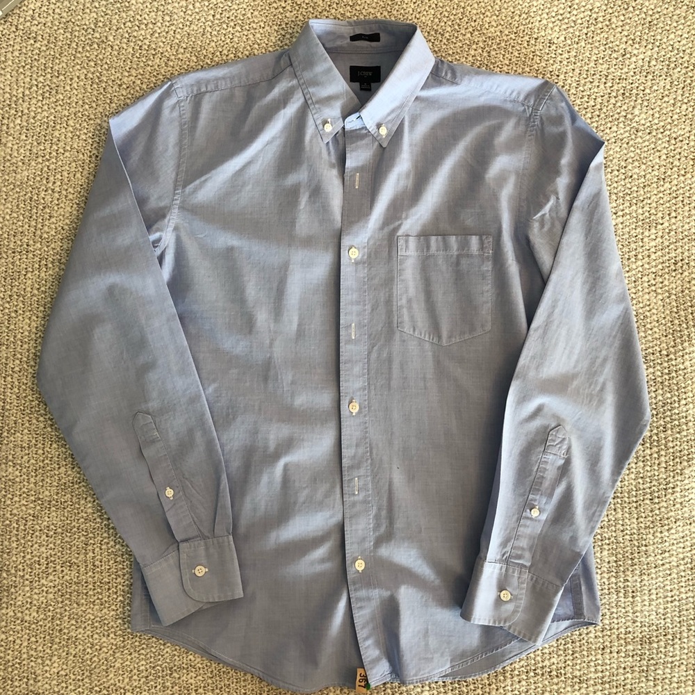J. Crew | Men’s blue dress shirt